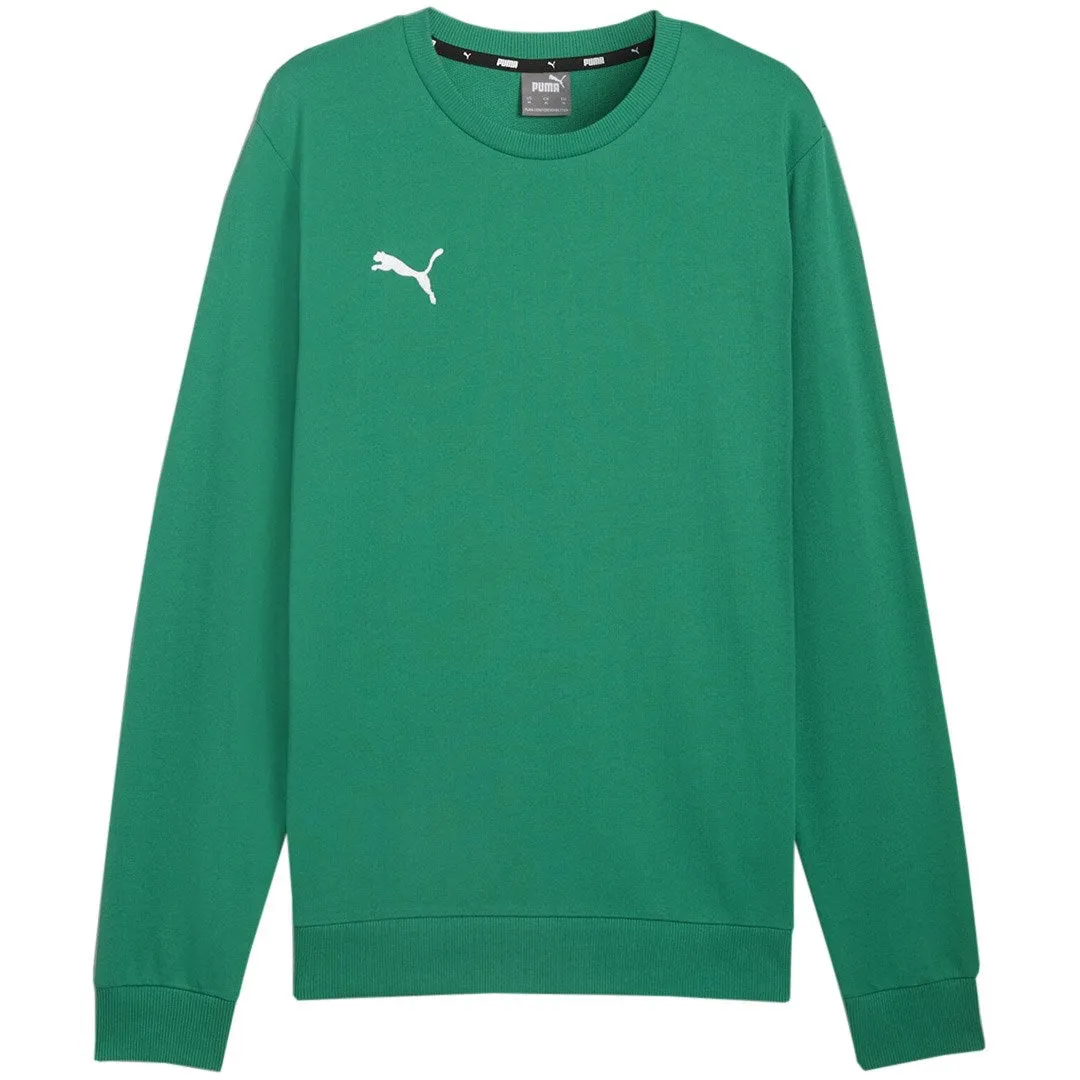 Puma Team Goal Casuals Crew Neck Sweat Green 658592 05 L