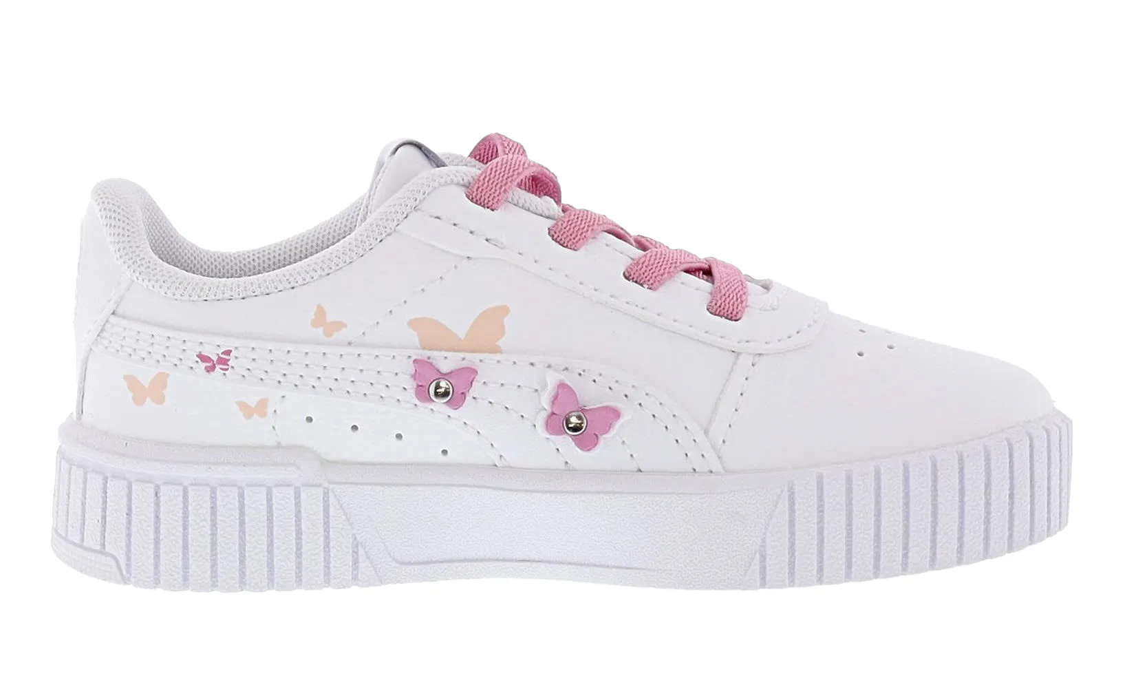 Puma Toddler's Carina 2.0 Butterfly Away Elastic Lace Up Sneakers