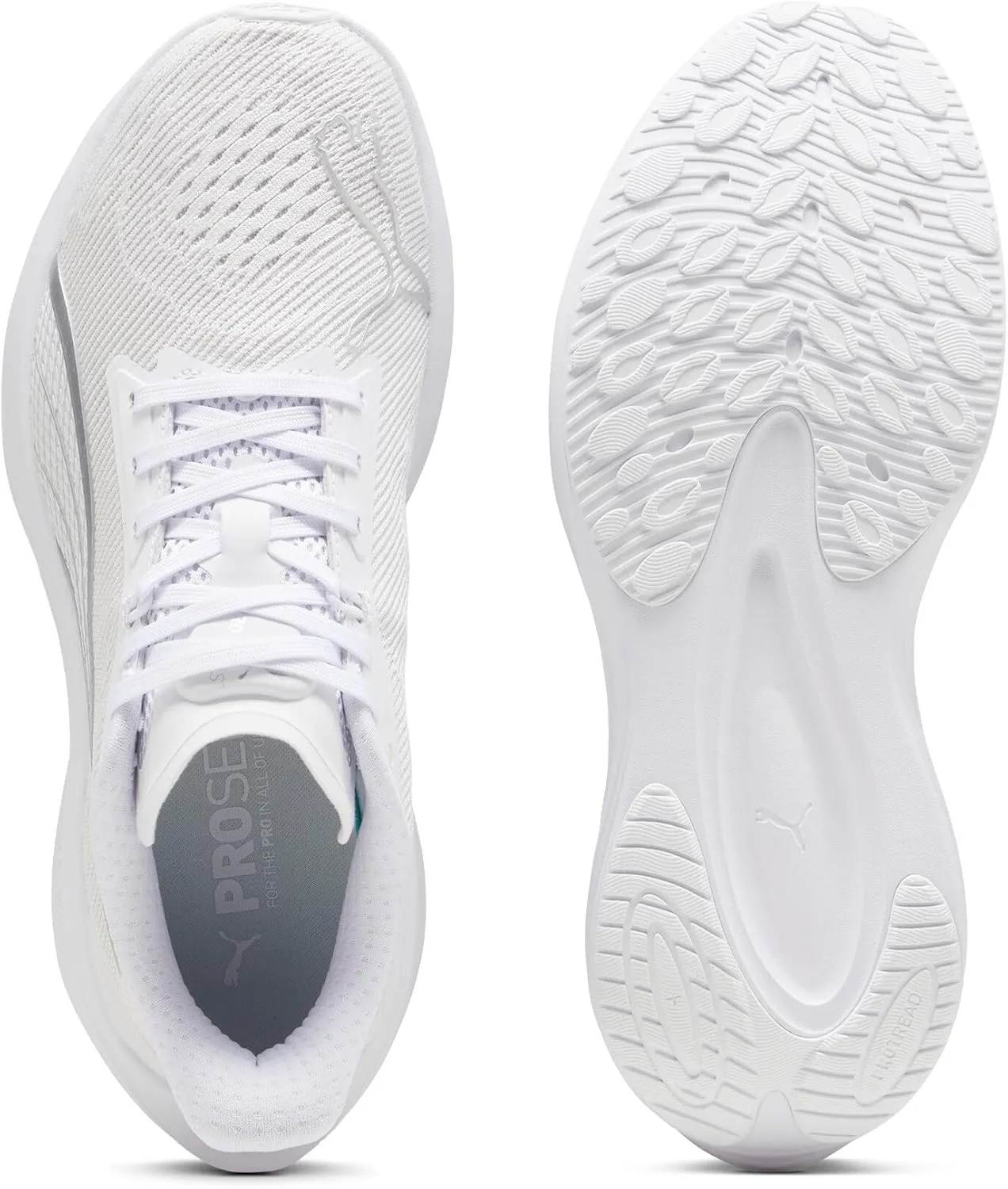PUMA Women's Darter Pro Running Shoes, Sun Stream-Sunset Glow, 7.5