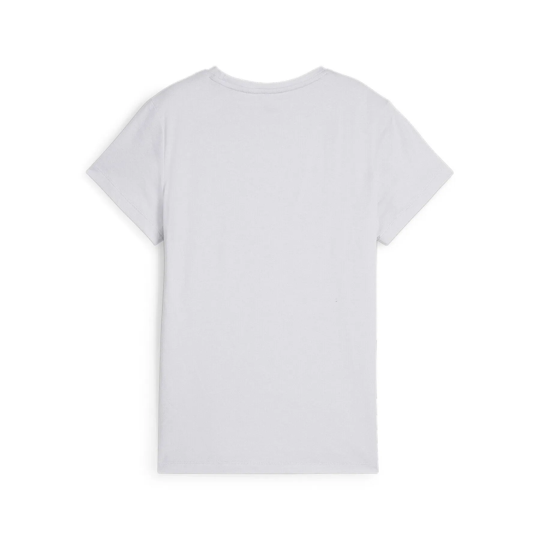 PUMA WOMEN'S ESSENTIALS LOGO SILVER TEE