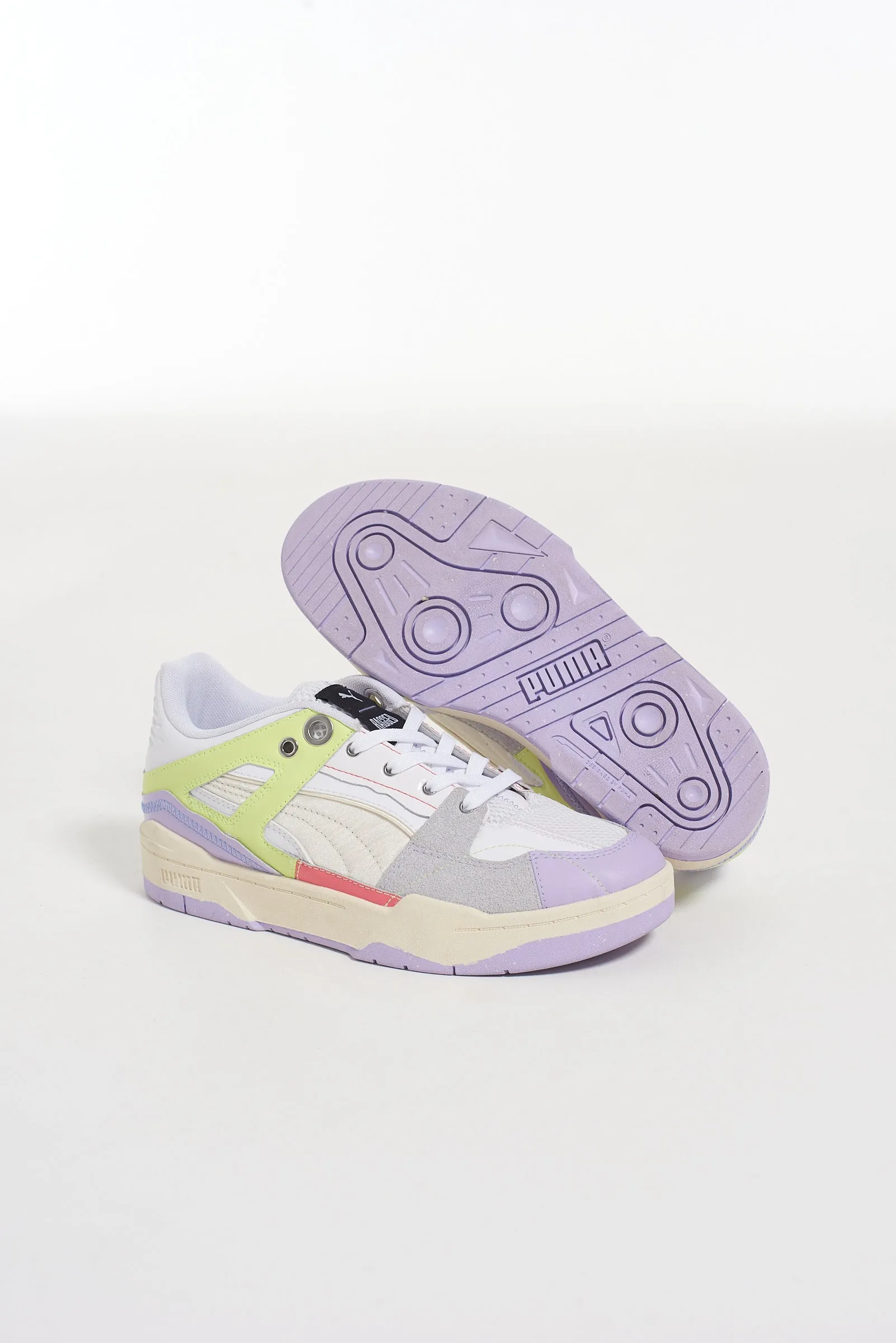 PUMA x The Ragged Priest White & Violet Slipstream Trainer
