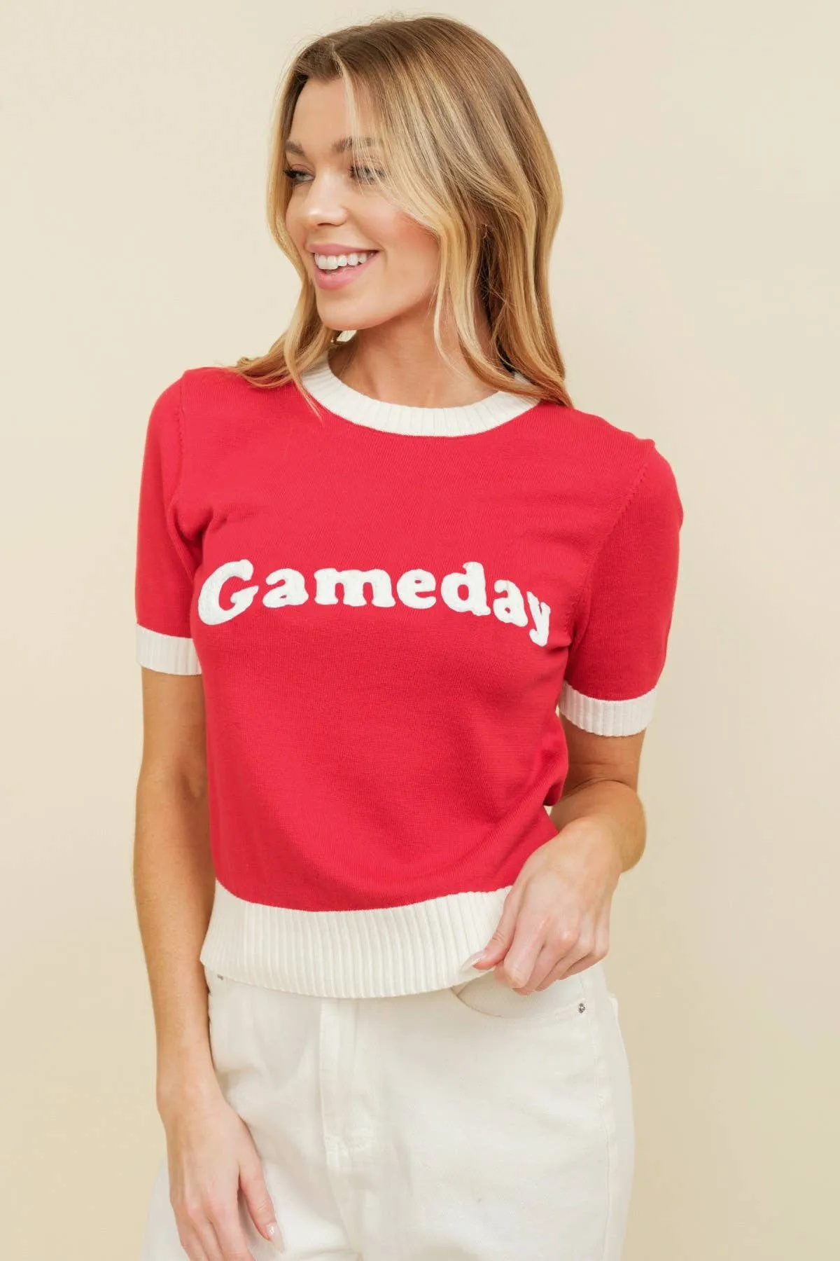 "Gameday" Sweater Top