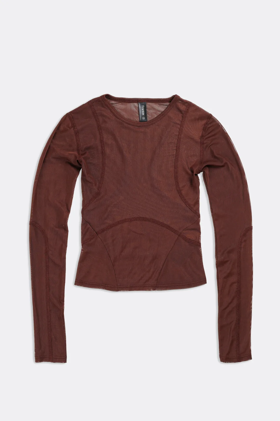 Recycled Cayenne Mesh Top