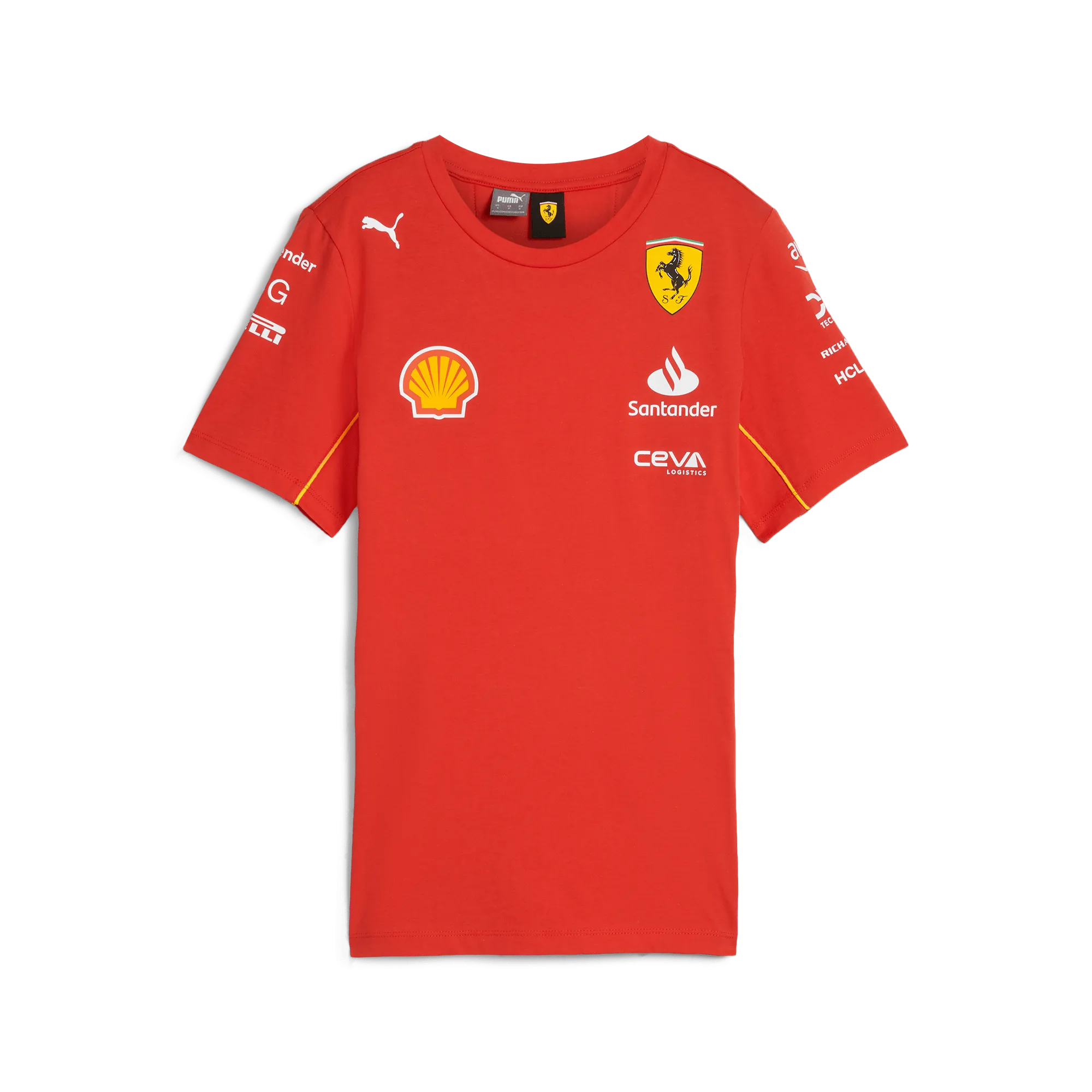 Scuderia Ferrari F1 2024 Women's Team T-Shirt - Red