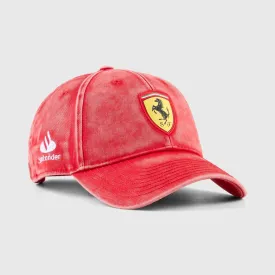 Scuderia Ferrari F1 Special Edition Las Vegas GP Team Hat - Desert Sun Red