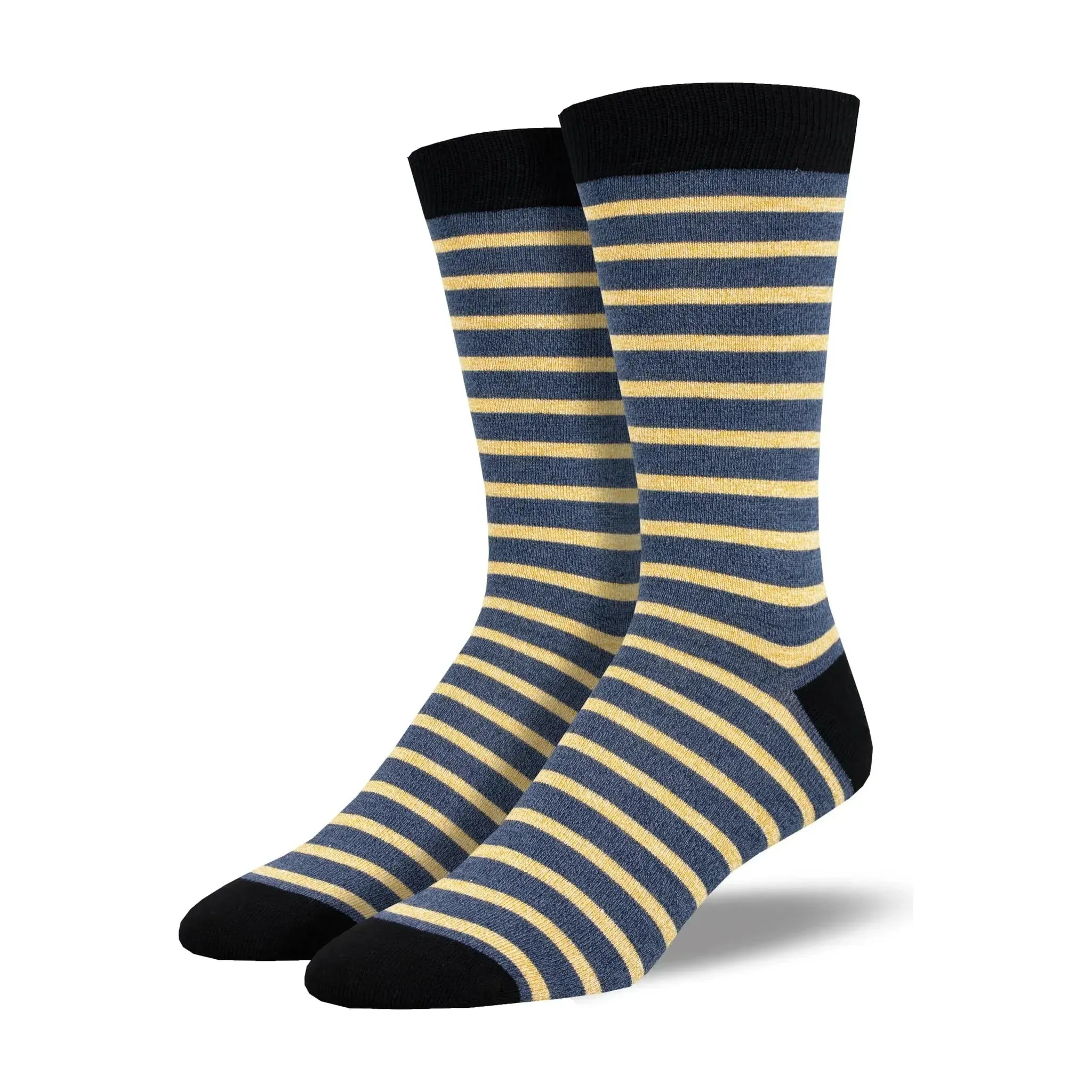 Socksmith Bamboo Basic Sailor Stripe Men's Sock