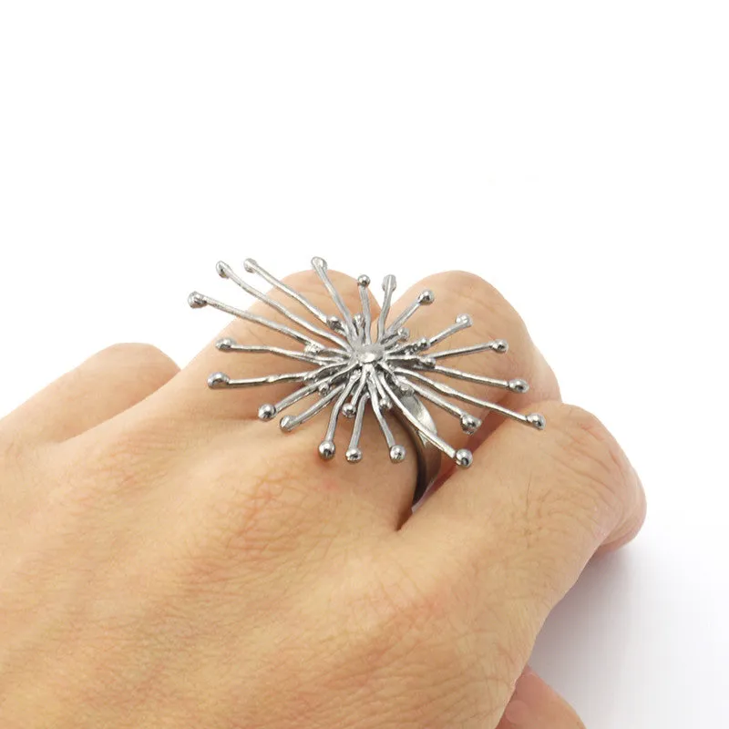 Sparkle Black Ring