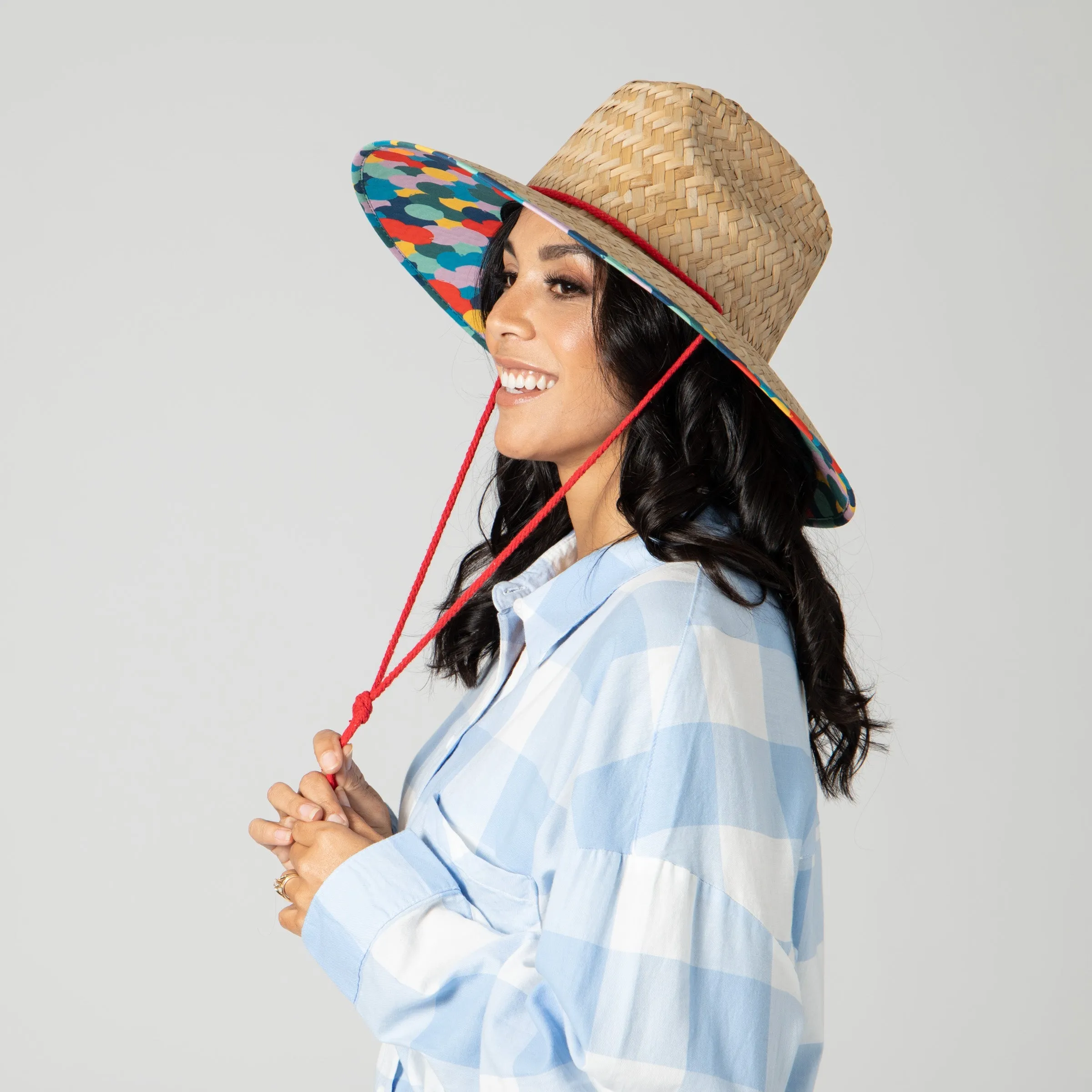 The On Duty Lifeguard with underbrim prints