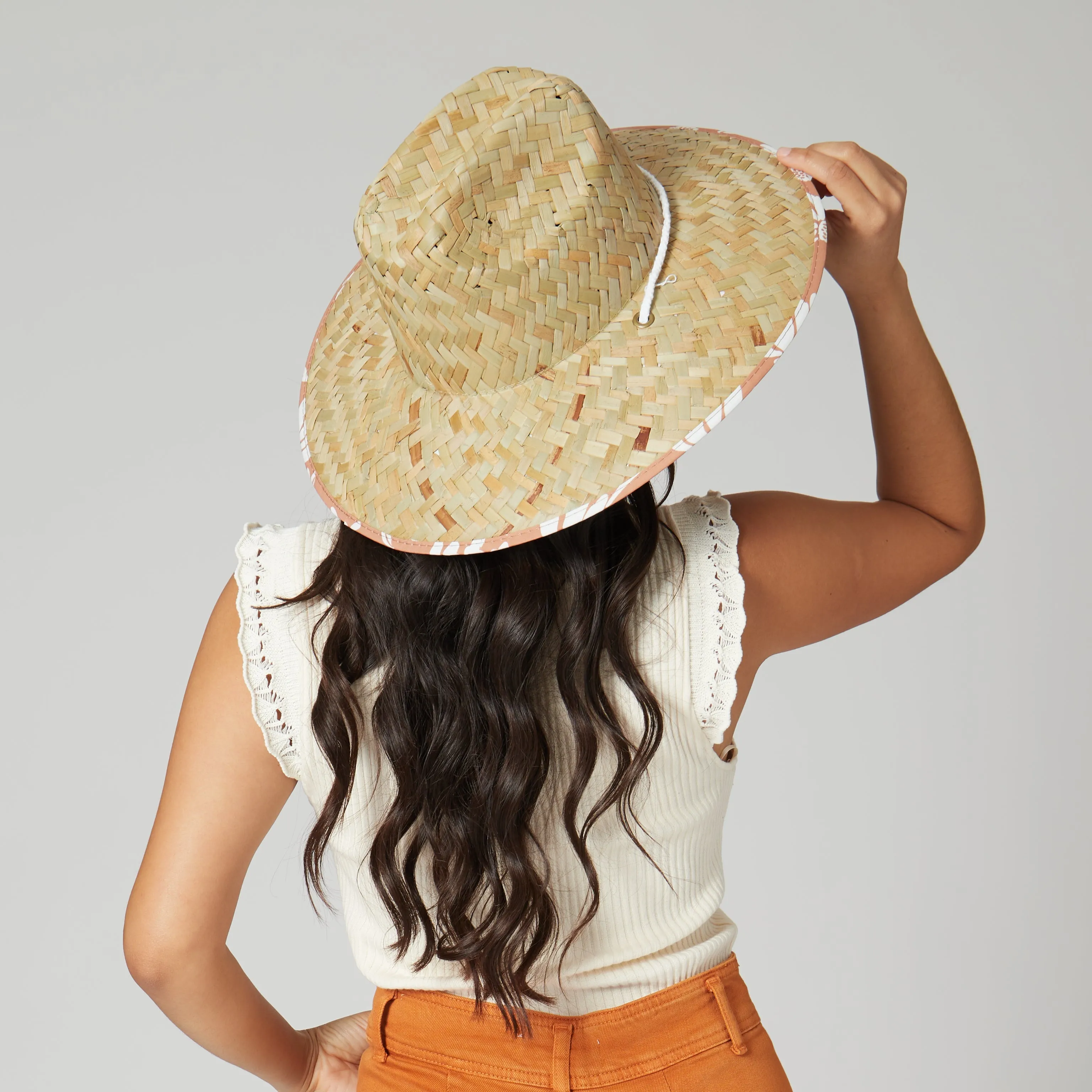 The On Duty Lifeguard with underbrim prints