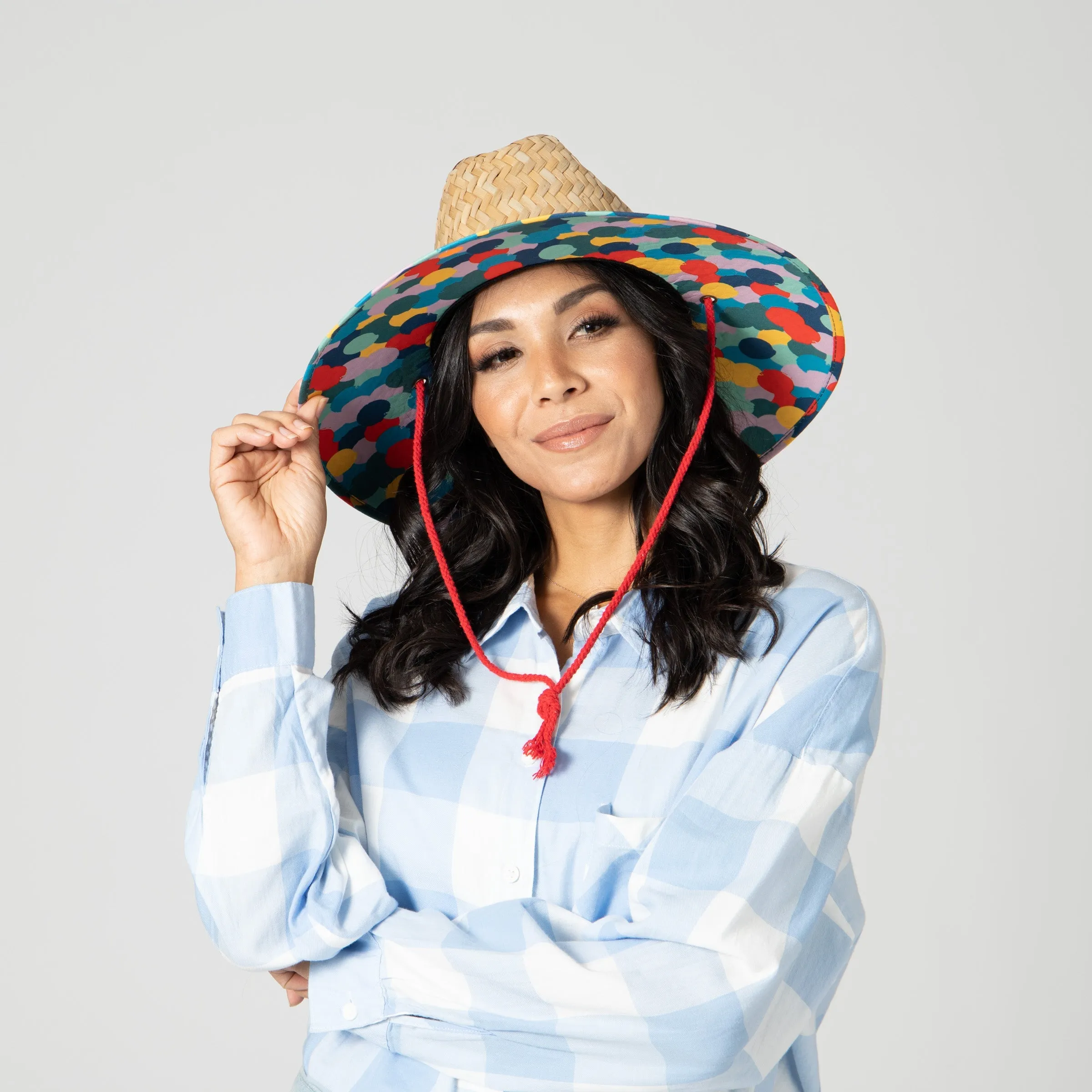 The On Duty Lifeguard with underbrim prints
