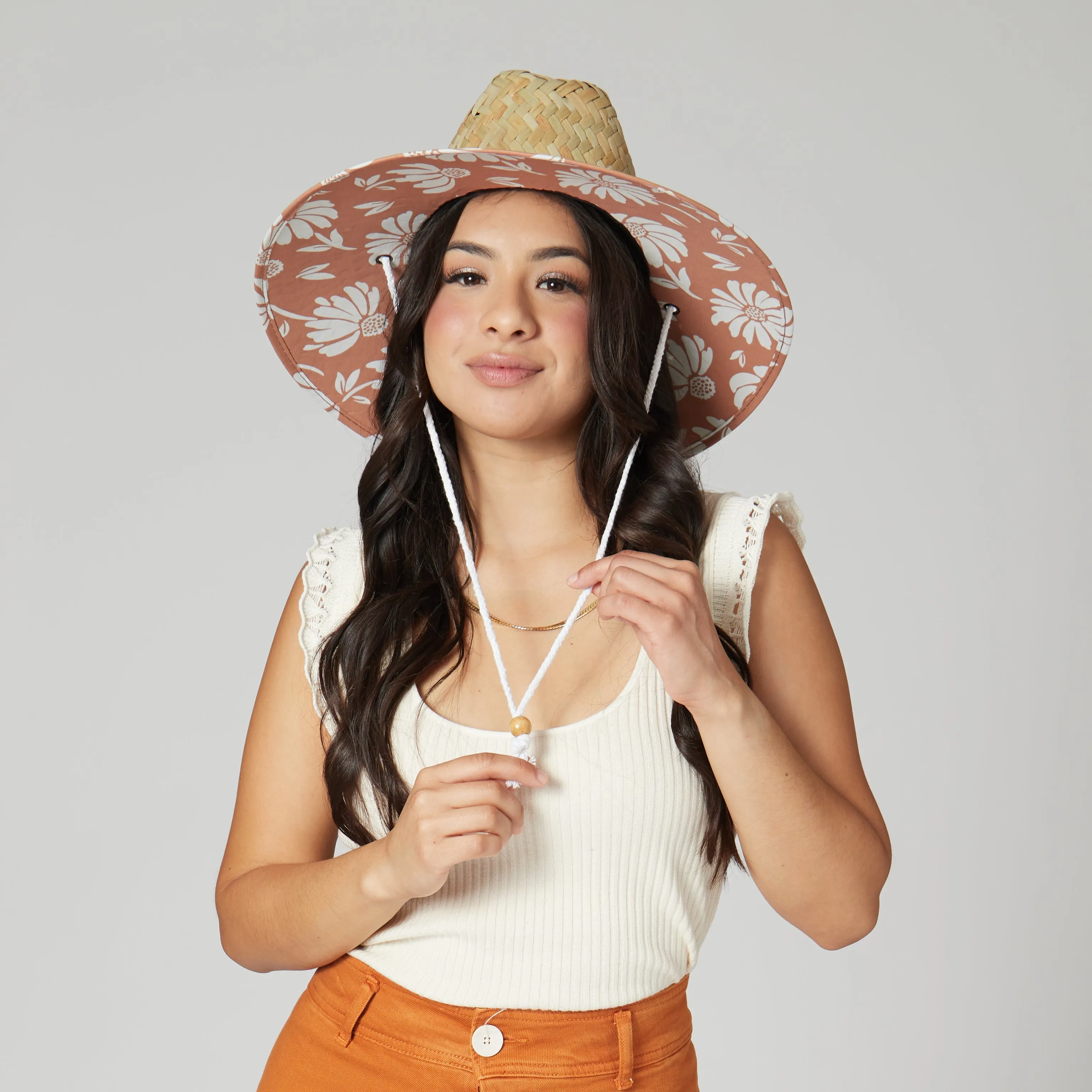 The On Duty Lifeguard with underbrim prints