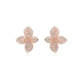 THIALH - Classic - Bloom 18K Rose Gold plated Earrings