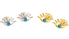 TURQ EYE STUD