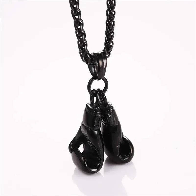 U7 Boxing Necklace 24"" Chain