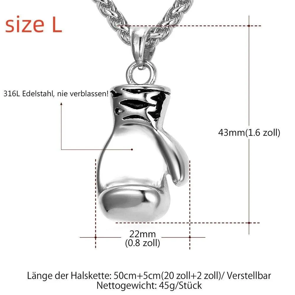 U7 Boxing Necklace 24"" Chain