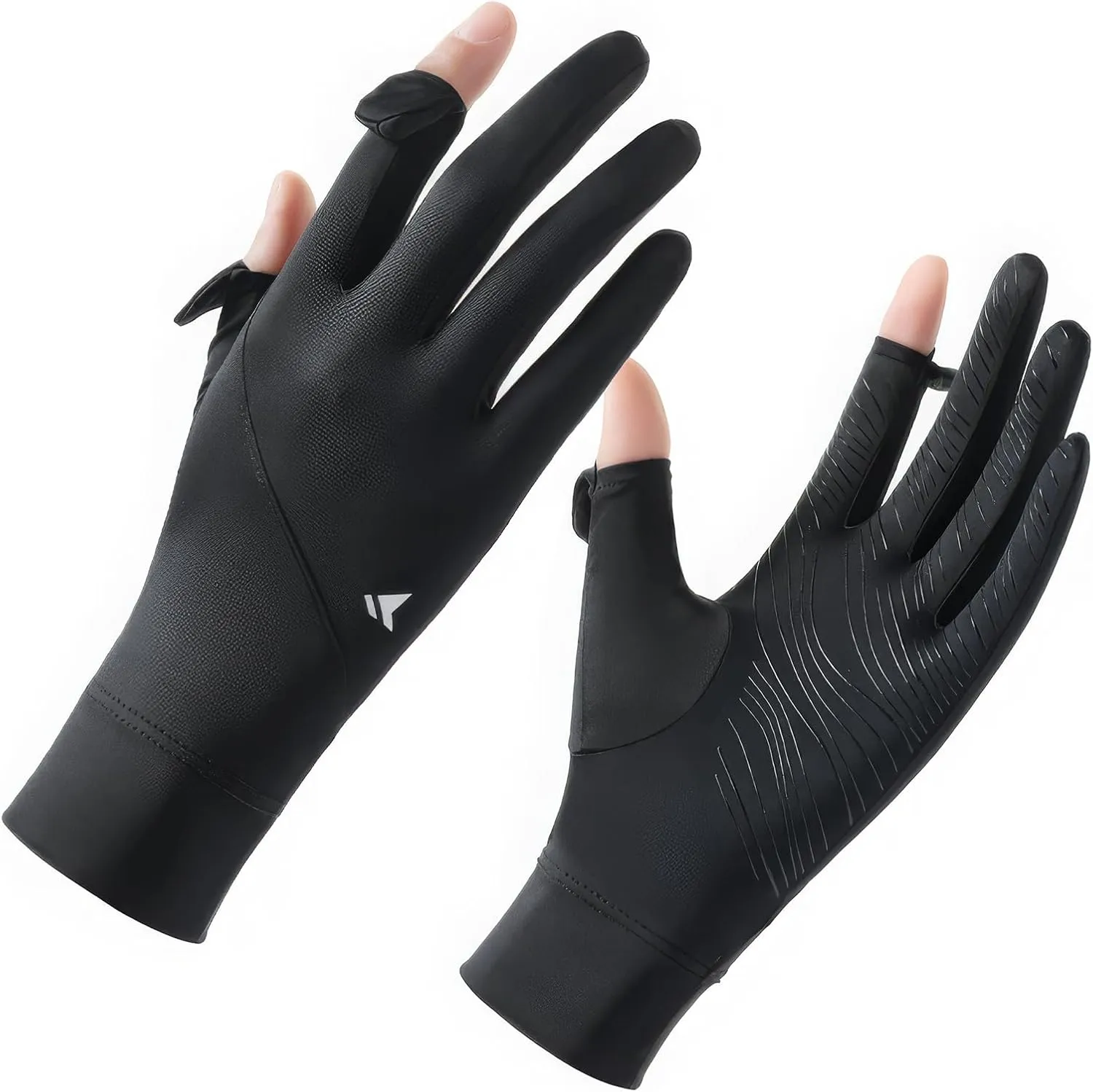 UV Protection Gloves for Women - Fingerless Non-Slip Summer Gloves - UPF 50  for Driving Cycling Hiking Golf