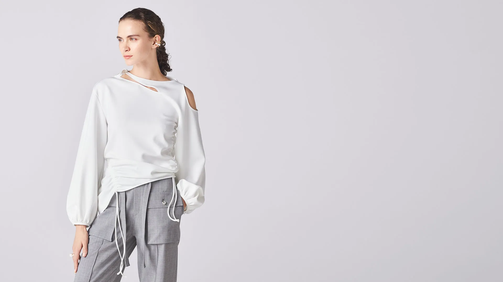 White Hesse Top