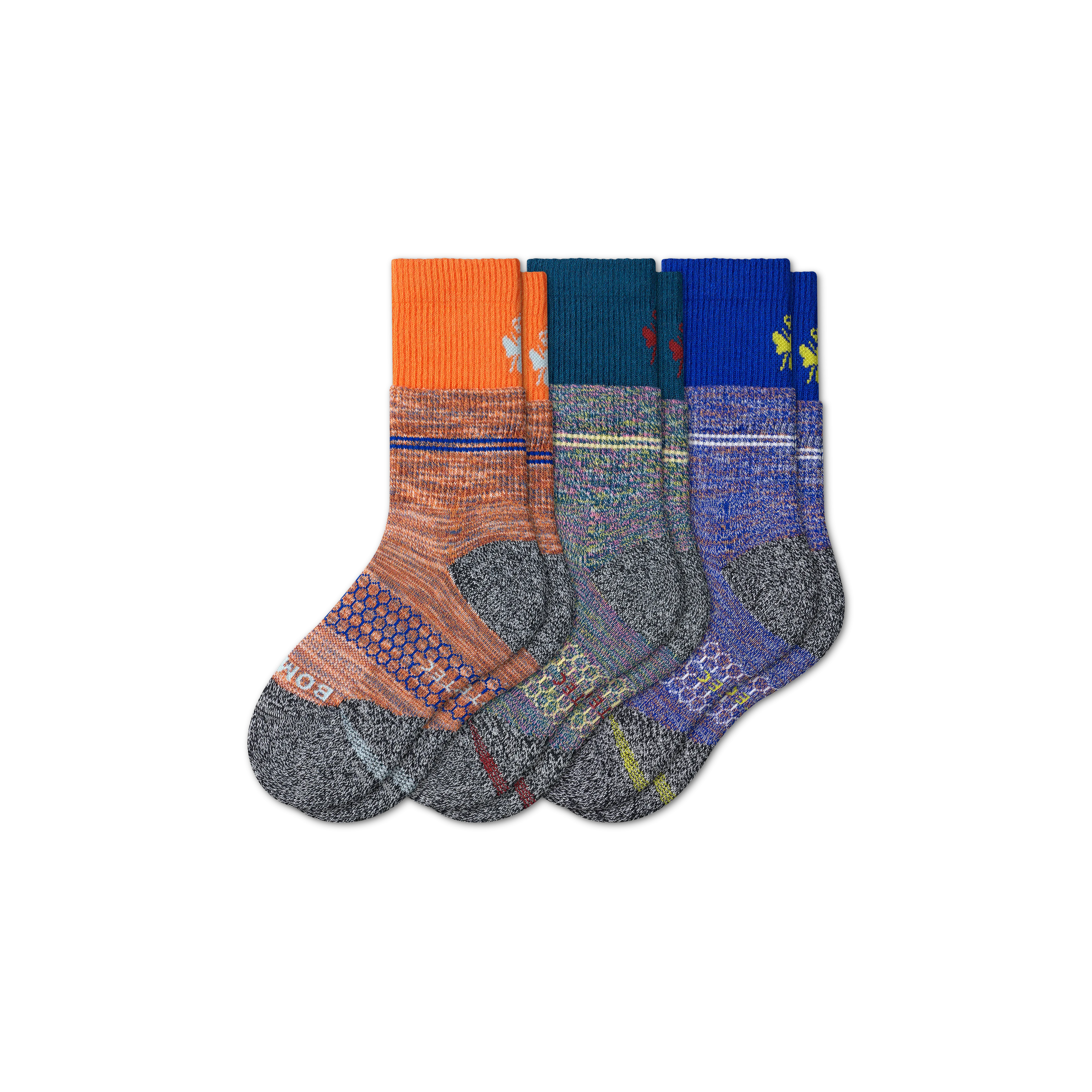 Youth Double Cuff All-Purpose Performance Calf Sock 3-Pack